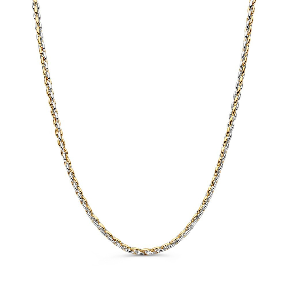 ketting-met-gedraaide-schakels-in-14-karaat-goud-en-witgoud-46-mm-breed-lengte-45-cm