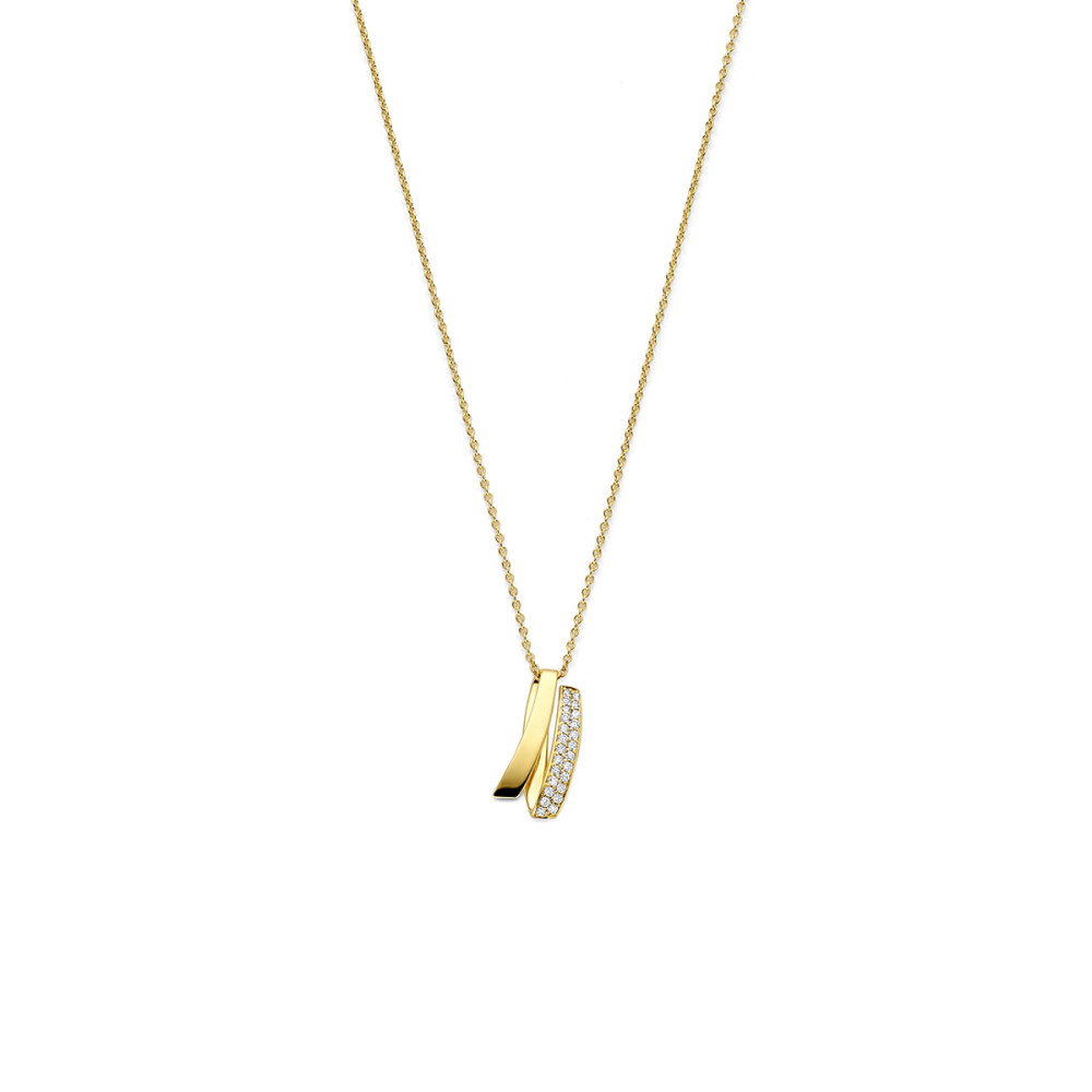 ketting-met-hanger-14-karaat-goud-en-0-10-crt-diamanten-lengte-43-44-45-cm