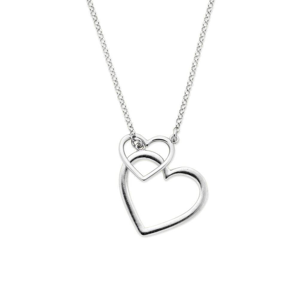 ketting-met-hanger-925-zilver-open-dubbele-harten-27-mm-breedte-lengte-45-cm