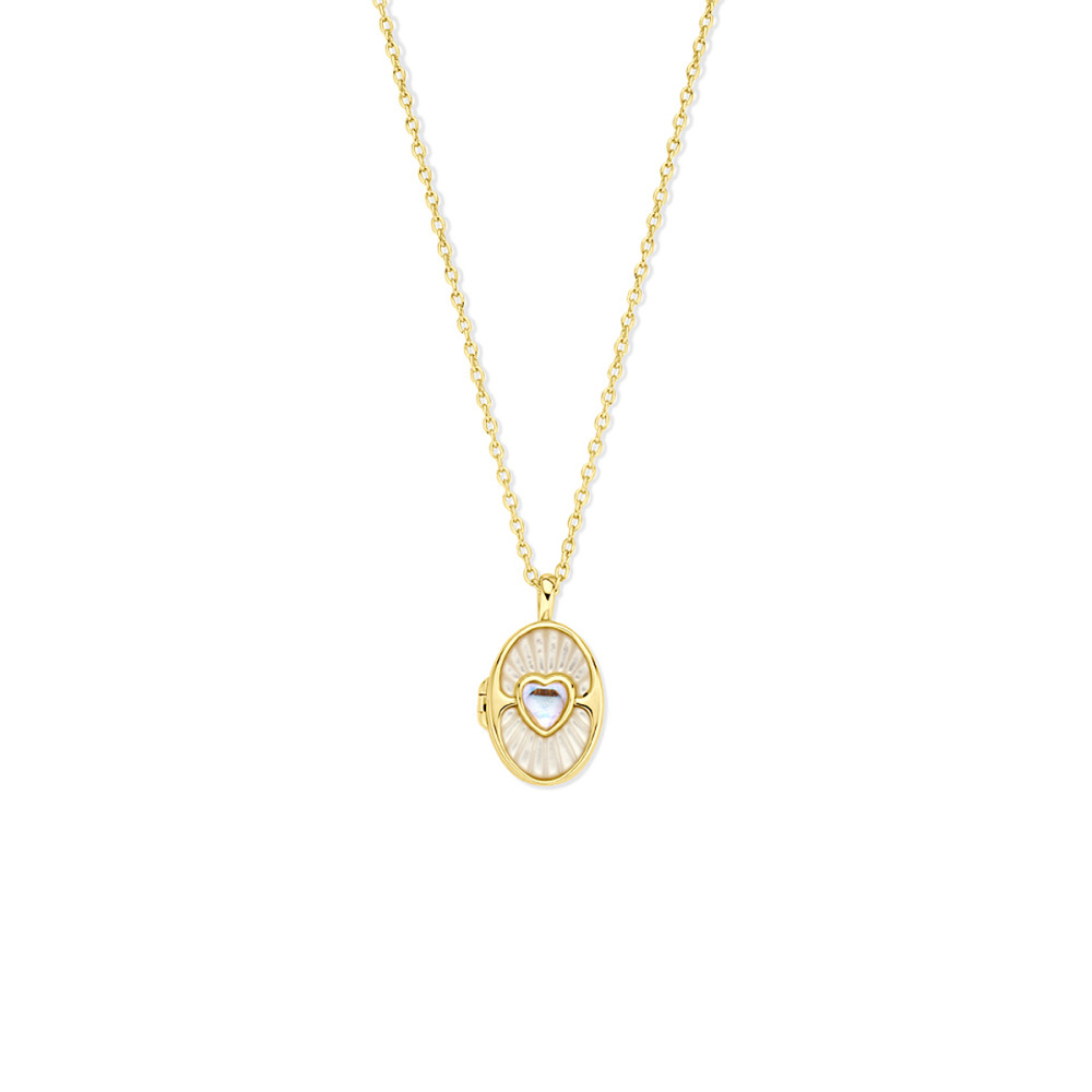 ketting-met-medaillon-hanger-gold-plated-ovaal-parelmoeren-hartje-0-5-mm-breedte-lengte-42-45-cm