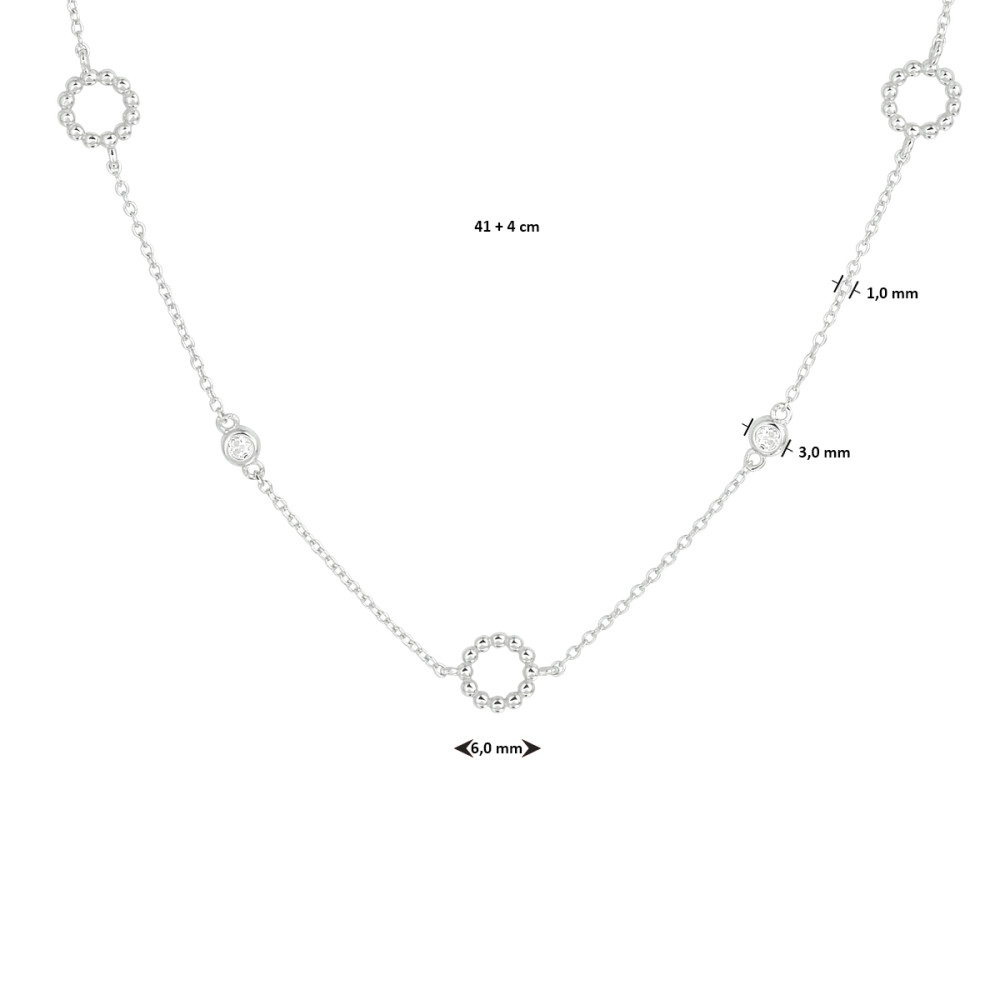 ketting-open-bolletjes-hangers-en-ronde-zirkonia-hangers-1-mm-breedte-lengte-41-45-cm