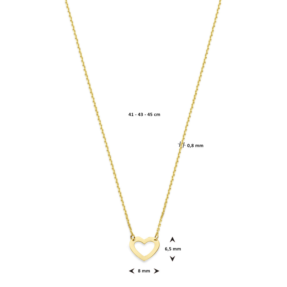 ketting-open-hartje-14-karaat-goud-8-mm-x-6-5-mm-breedte-lengte-41-43-45-cm