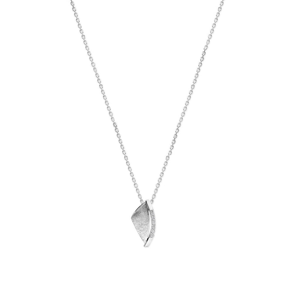 ketting-van-925-zilver-matte-driehoek-en-glanzend-zirkonia-boogje-lengte-41-45-cm