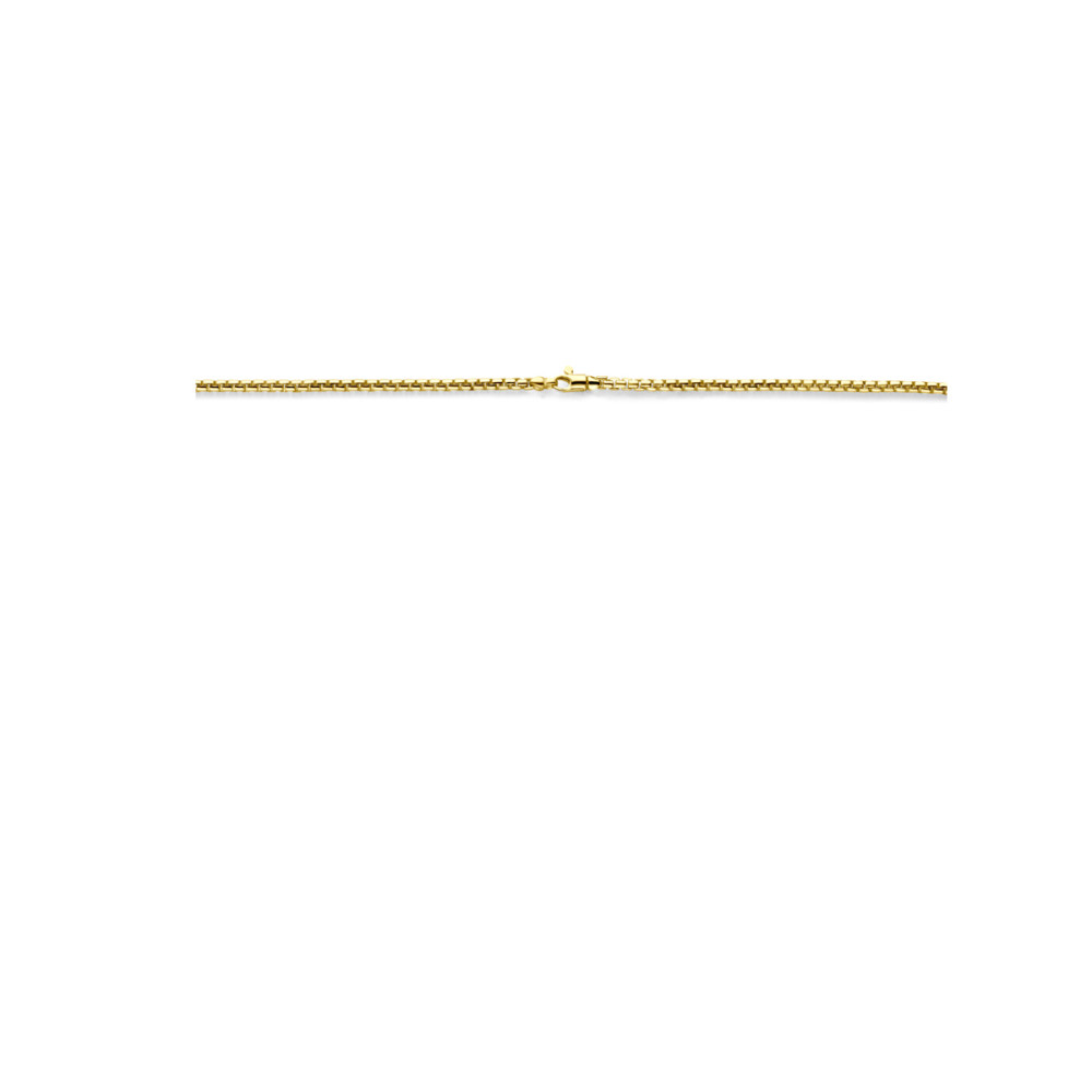 ketting-zilgold-venetiaanse-schakels-14-karaat-goud-glanzend-3-mm-breedte-lengte-45-cm