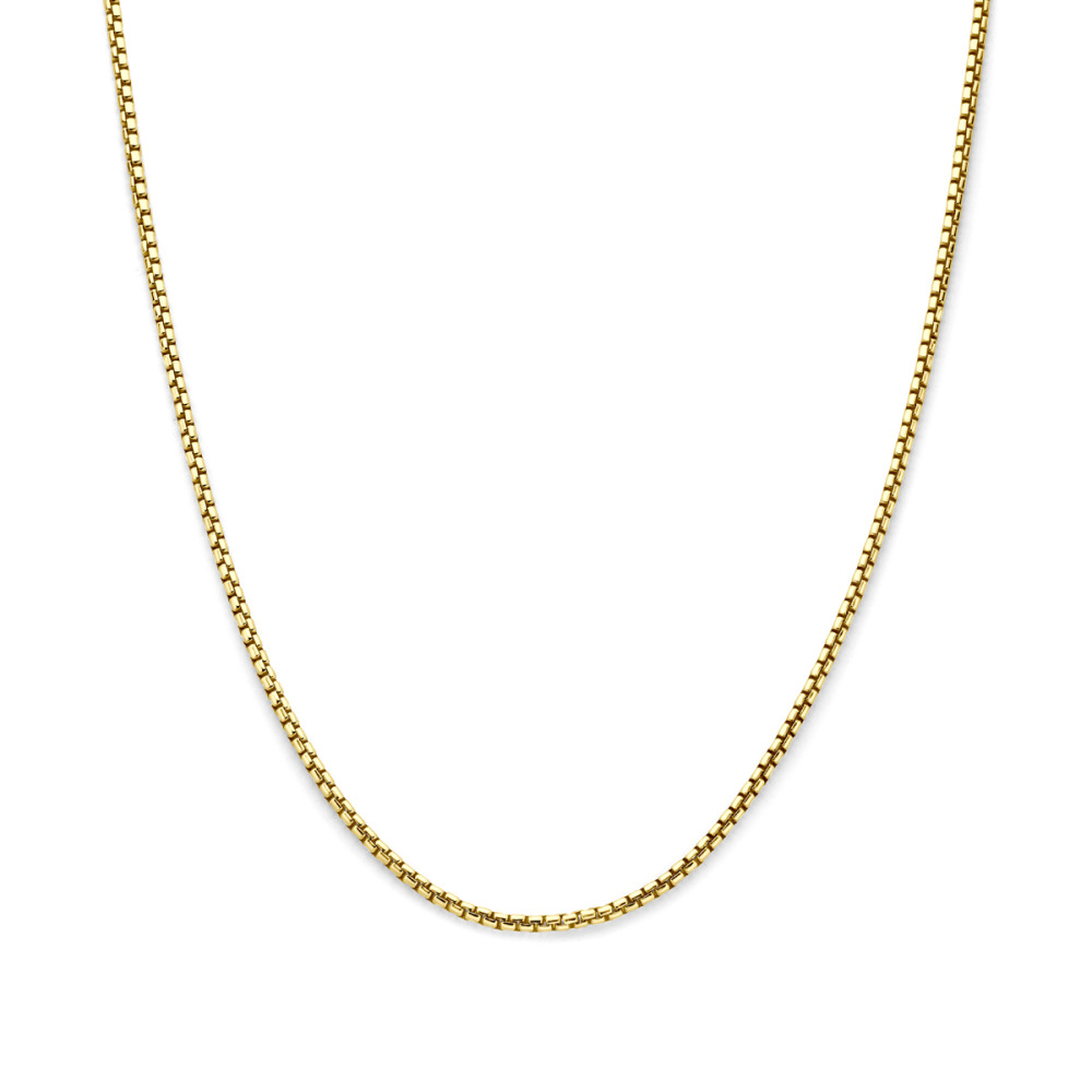 ketting-zilgold-venetiaanse-schakels-14-karaat-goud-glanzend-3-mm-breedte-lengte-45-cm