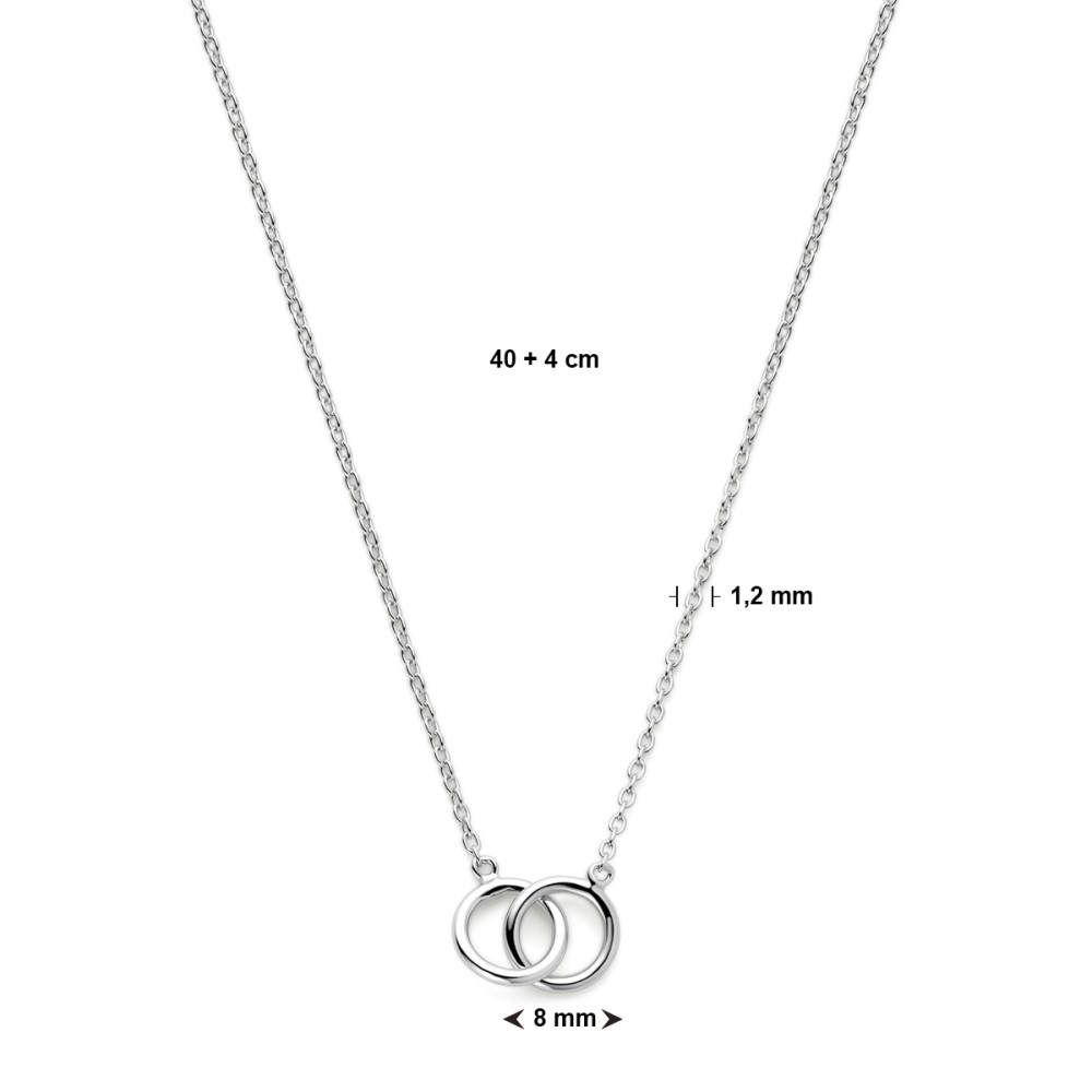 ketting-zilver-2-open-ronde-hangers-1-2-mm-breedte-lengte-40-44-cm