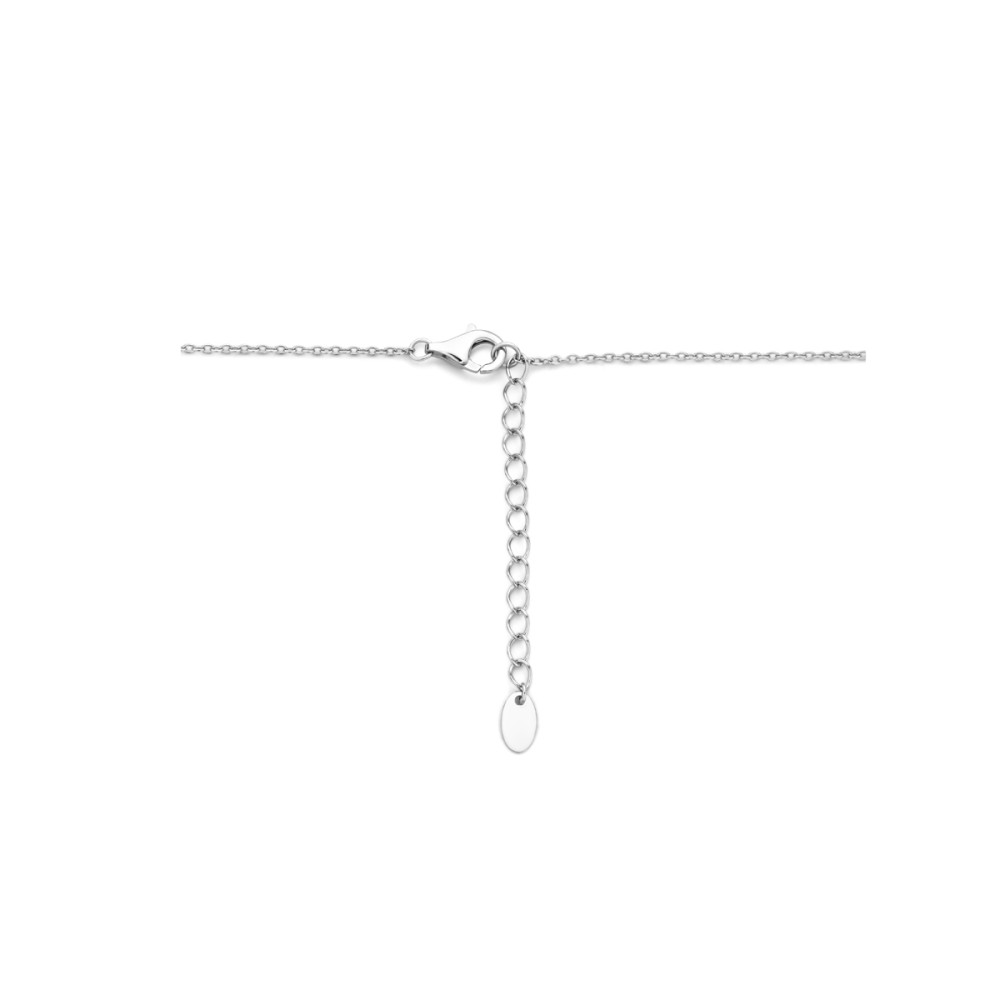 ketting-zilver-ankerschakels-strik-hanger-135-mm-x-9-mm-lengte-40-44-cm