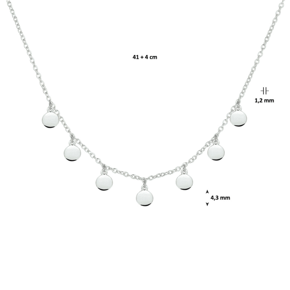 ketting-zilver-ronde-hangers-en-anker-schakels-1-2-mm-breedte-lengte-41-45-cm