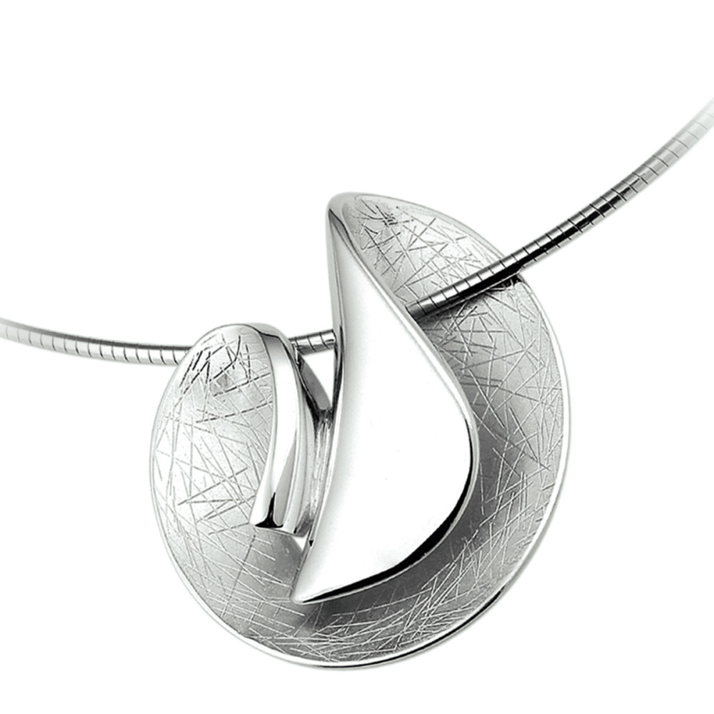 ketting-zilveren-scratched-hanger-en-omega-schakels-925-1-6-mm-breedte-lengte-42-45-cm