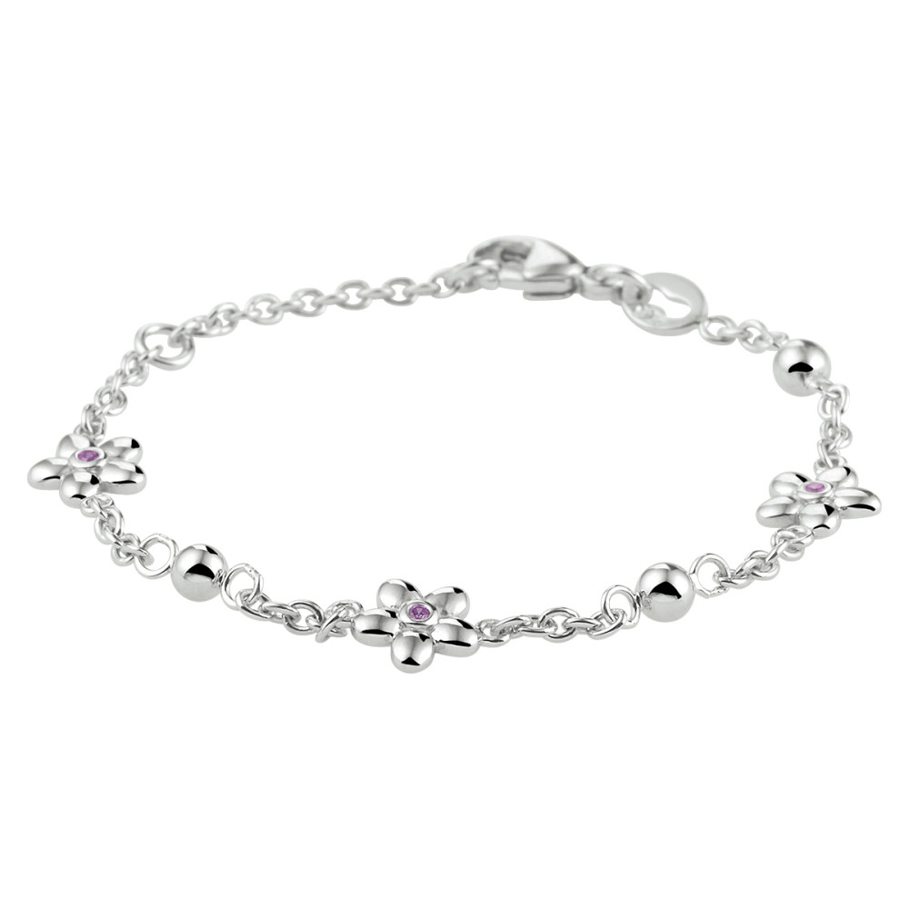 kinder-bedelarmband-925-zilver-roze-zirkonia-bloem-9-5-mm-breedte-lengte-11-13-cm