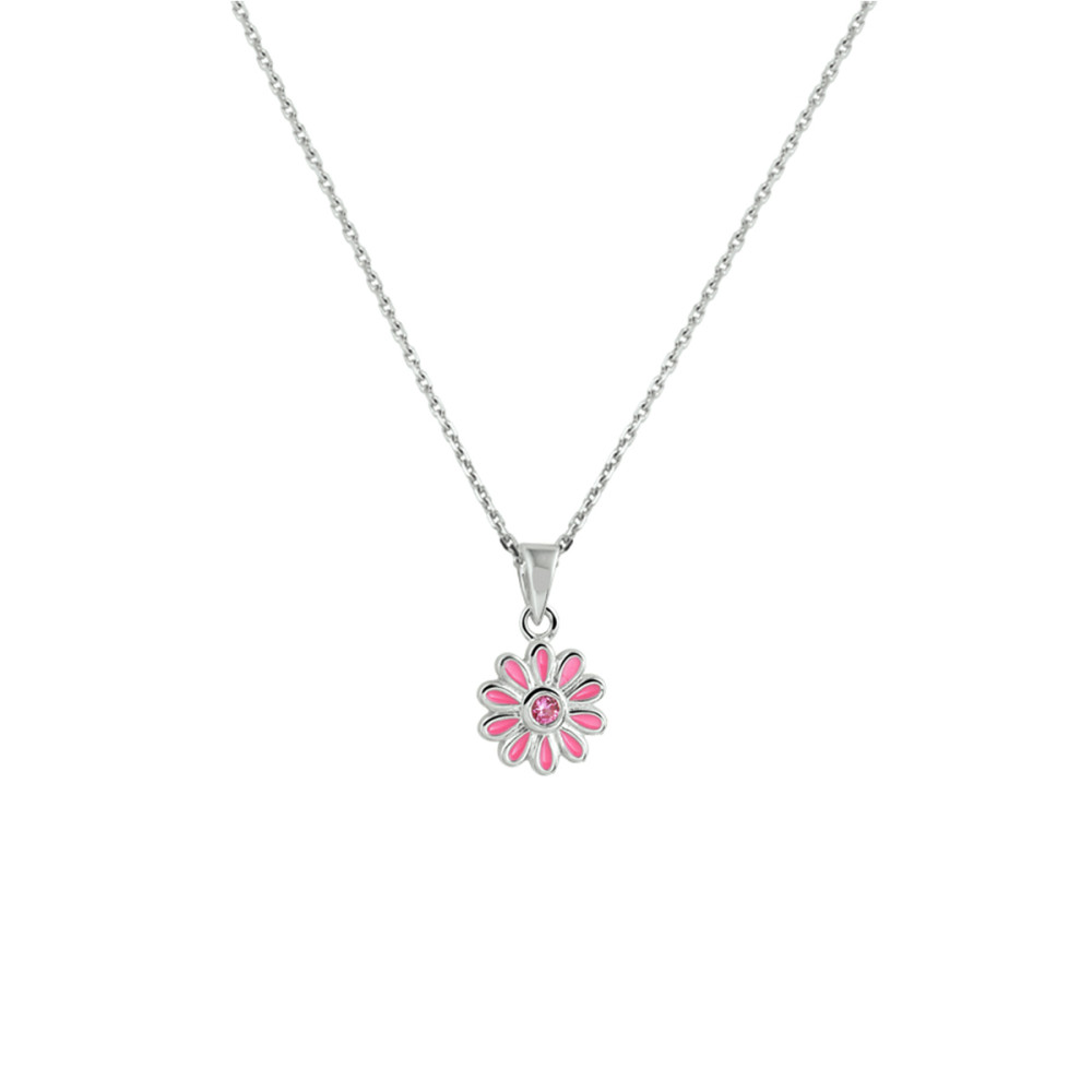 kinder-ketting-bloem-hanger-zilver-925-roze-zirkonia-en-emaille-lengte-36-40-cm