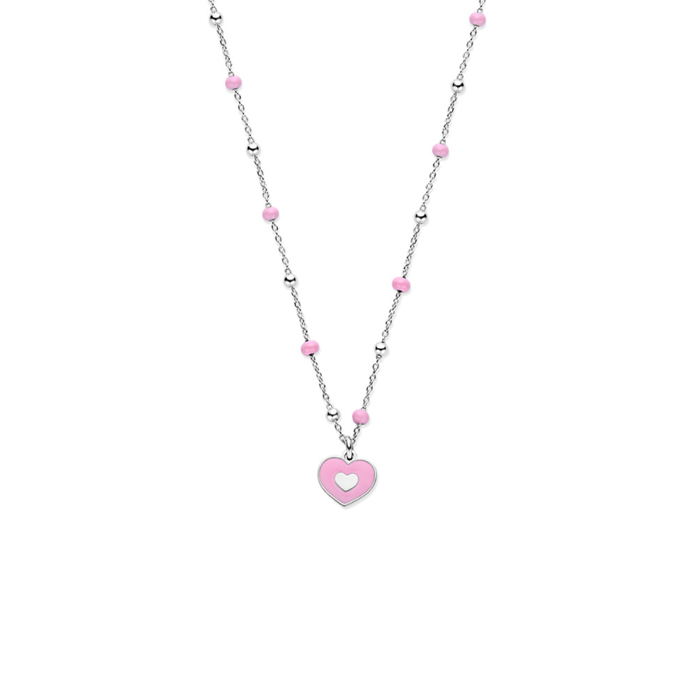 kinder-ketting-met-hart-hanger-roze-kralen-925-zilver-0-9-mm-breed-lengte-36-40-cm