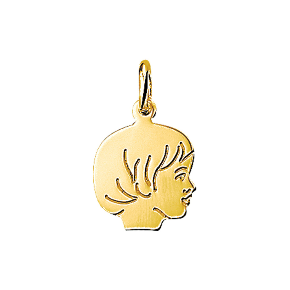 kinderkopje-hanger-14-karaat-glanzend-goud-meisje-12-mm-breed-x-15-mm-hoog