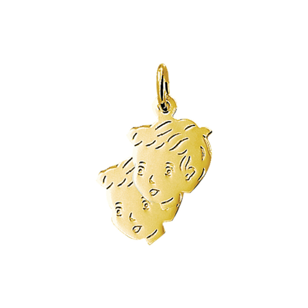 kinderkopje-hanger-14-karaat-goud-glanzend-twee-jongengetjes-15-mm-breed-x-20-mm-hoog