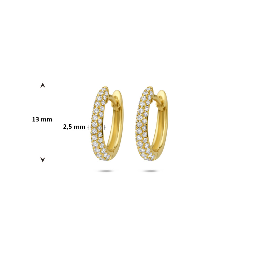 klapoorbellen-14-karaat-goud-diamant-0-32-crt-glanzend-11-5-mm-breed-x-13-mm-hoog