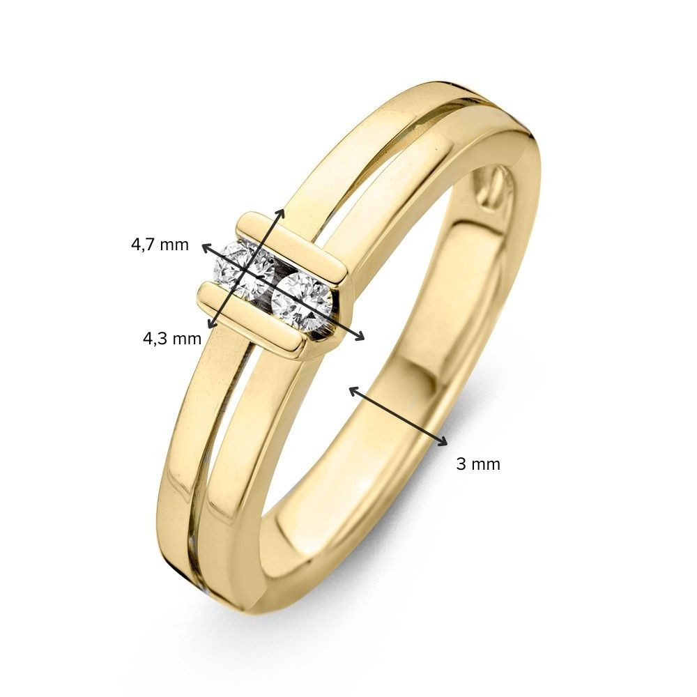 klassieke-ring-van-goud-met-twee-diamanten-0-10-crt-in-v-zetting