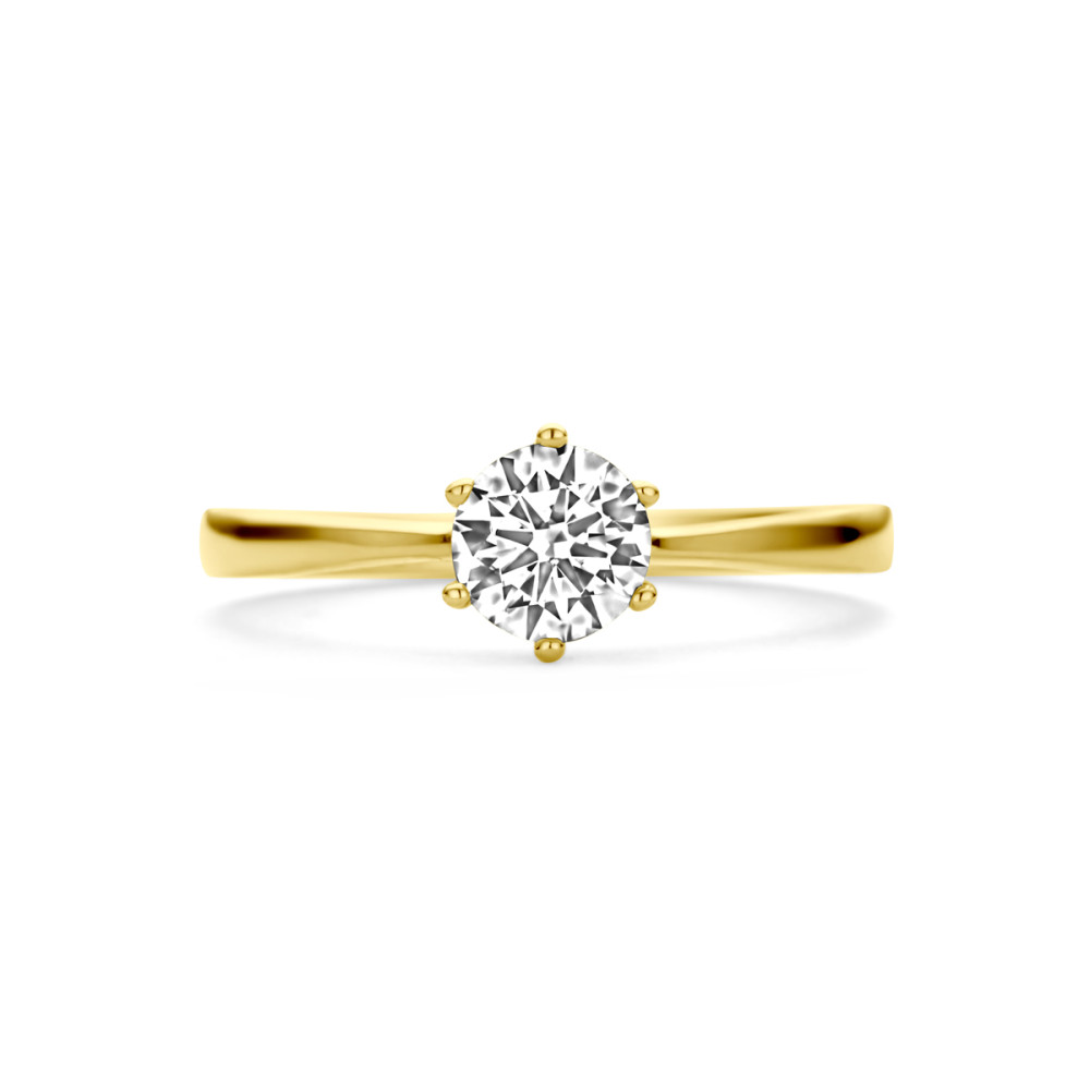 klassieke-solitair-ring-van-14-karaat-geelgoud-ronde-zirkonia-in-klauwzetting