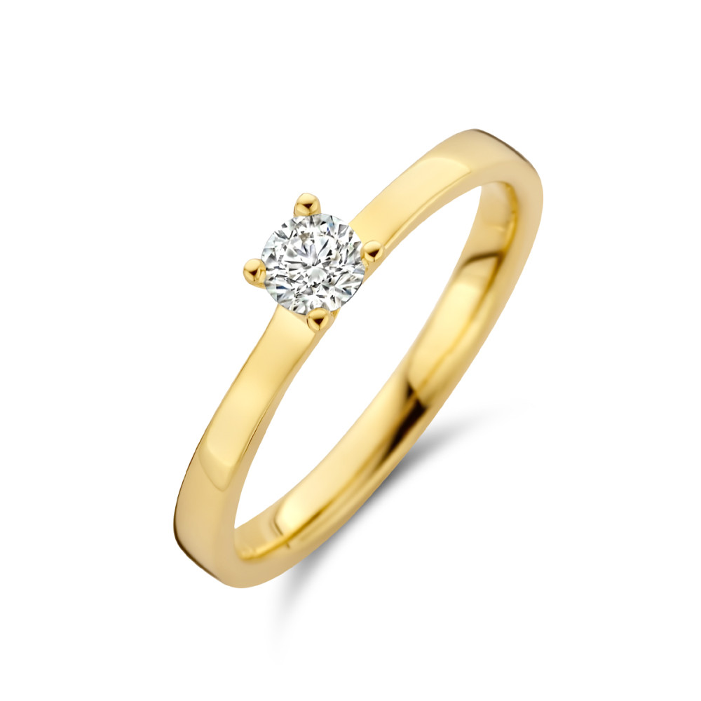 klassieke-solitair-ring-van-14-karaat-goud-met-centrale-diamant-van-0-25-crt