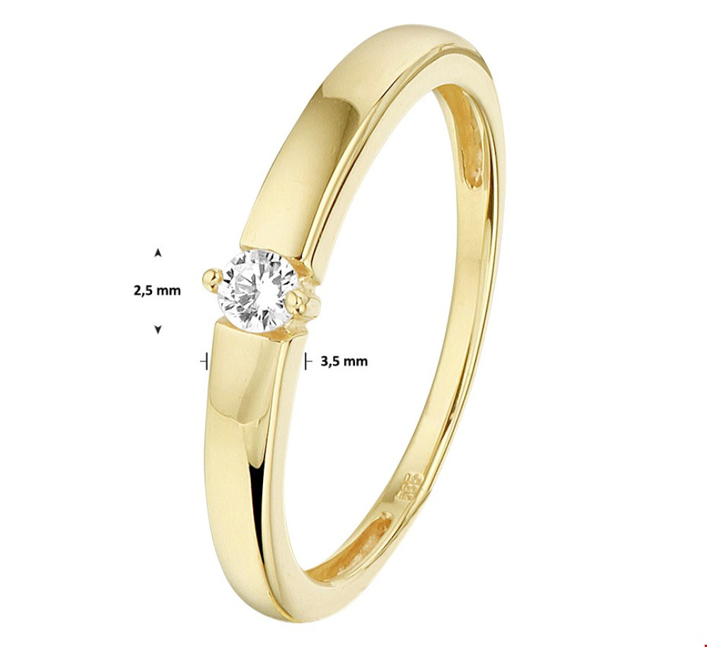 klassieke-solitair-ring-van-14-karaat-goud-met-centrale-zirkonia-in-vierpoots-zetting