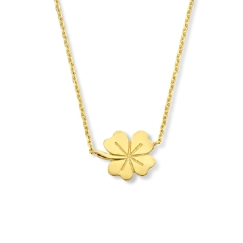 klavertje-vier-ketting-9-karaat-goudkleurig-0-8-mm-breedte-lengte-40-42-44-cm