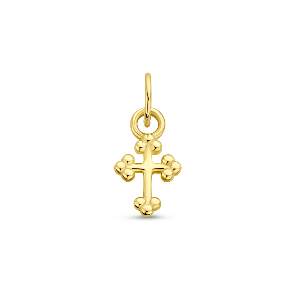 kruis-hanger-14-karaat-goud-glanzend-bolletjes-5-mm-breed-x-7-mm-hoog
