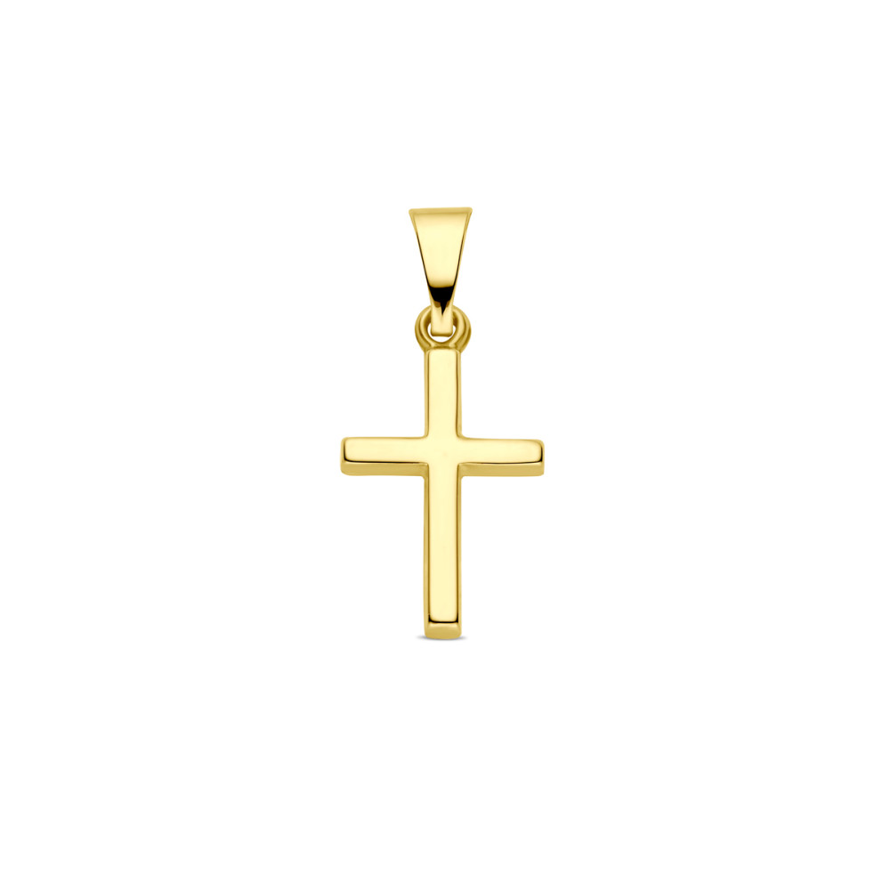 kruis-hanger-9-karaat-goudkleurig-glanzend-10-mm-breed-x-14-5-mm-hoog
