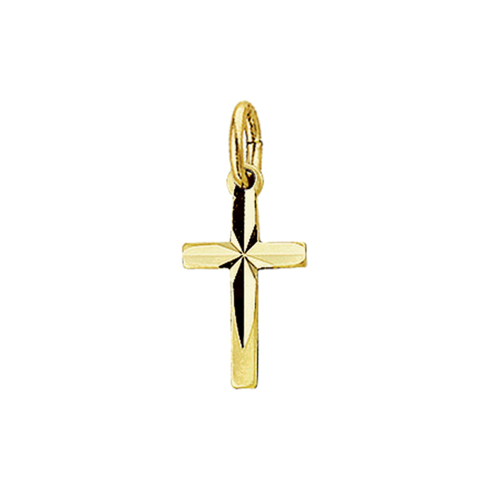 kruisje-14-karaat-gouden-gediamanteerd-en-glanzend-8-mm-breed-x-14-5-mm-hoog