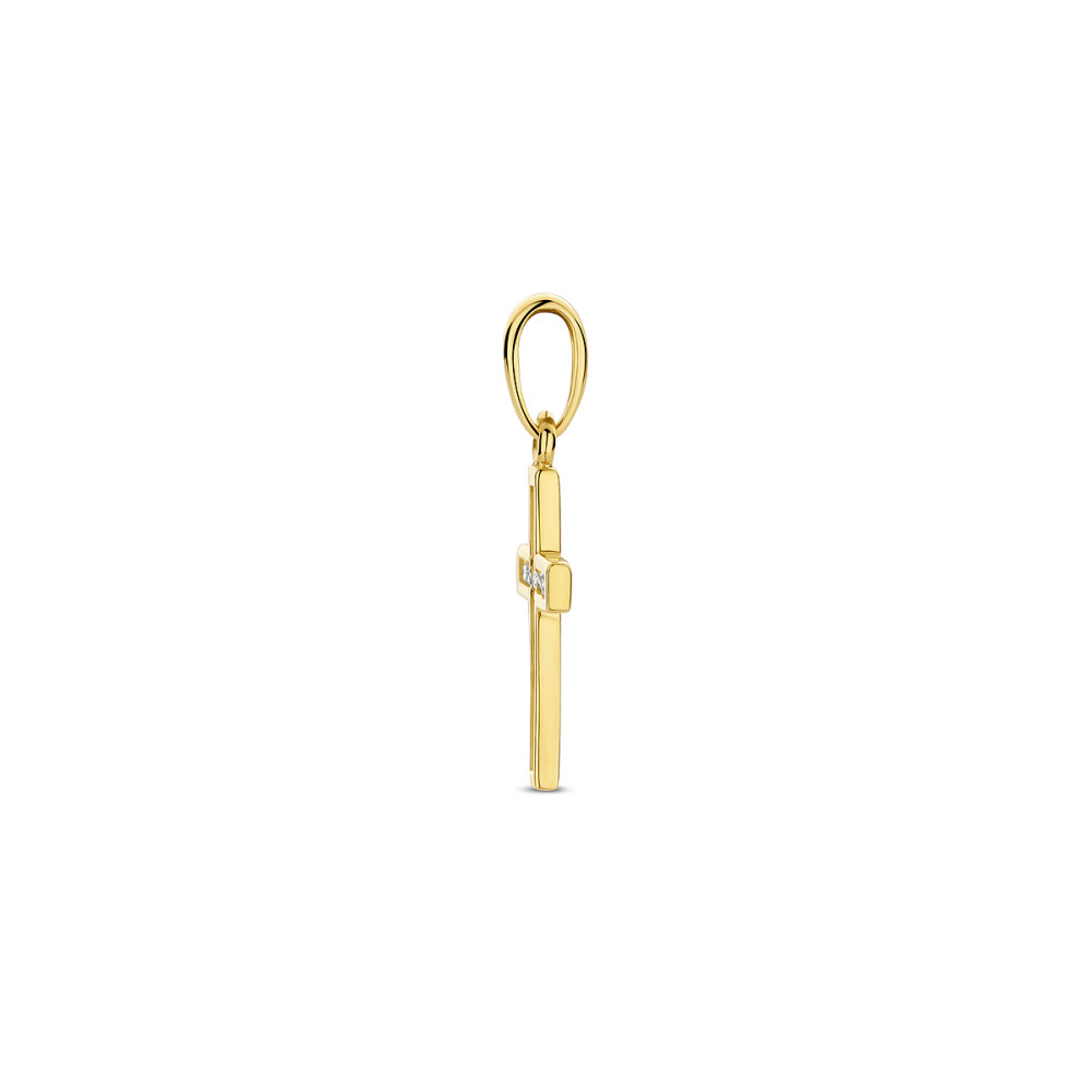 kruisjes-hanger-9-karaat-goudkleurig-zirkonia-glanzend-8-mm-breed-x-12-5-mm-hoog