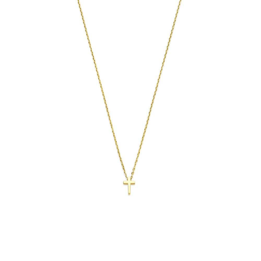 kruisjes-ketting-met-hanger-9-karaat-goudkleurig-1-mm-breedte-lengte-41-43-45-cm