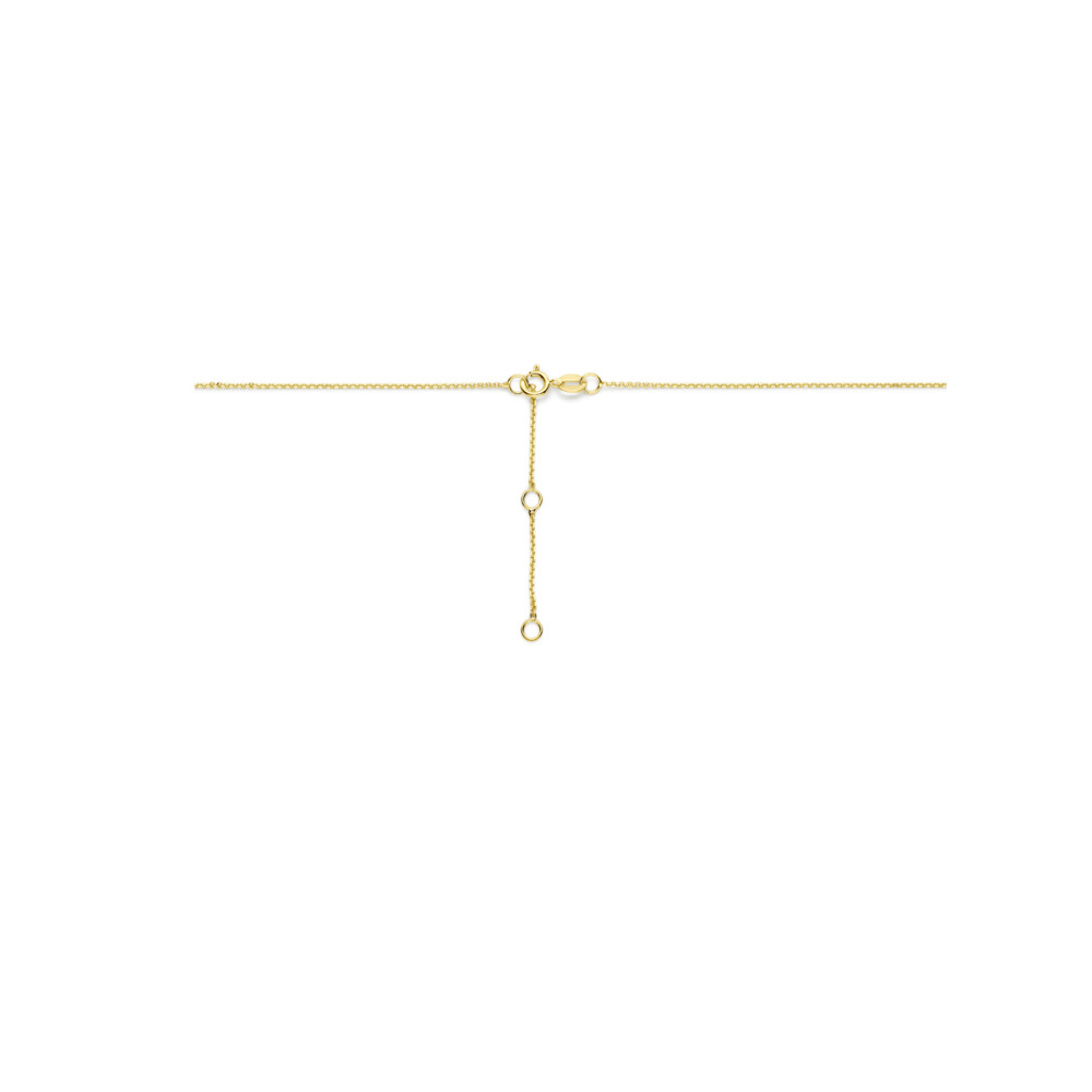 lieveheersbeestje-0-8-mm-ketting-met-hanger-goud-emaille-lengte-verstelbaar-36-40-cm