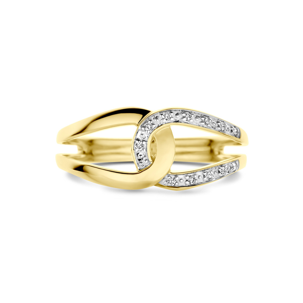lus-ring-14-karaat-goud-glanzend-diamanten-0-03-crt-8-mm-breedte