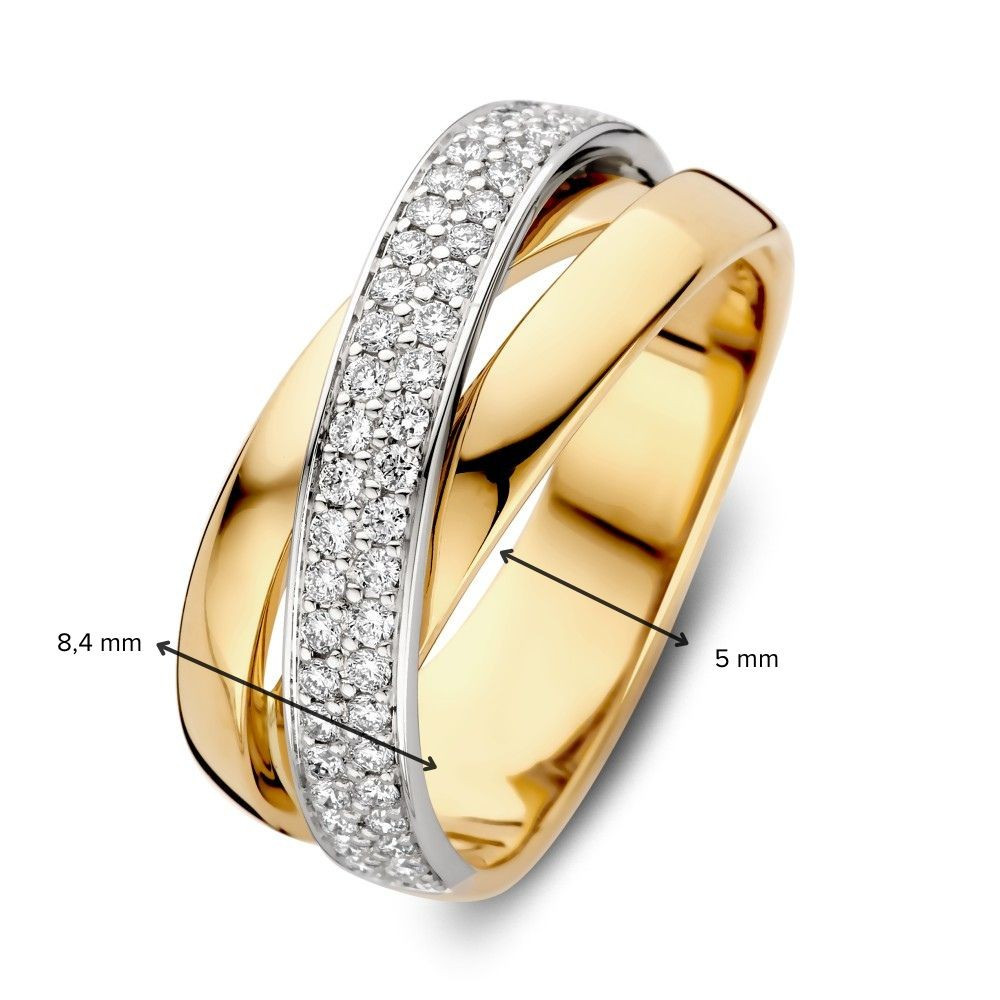 luxe-crossover-ring-met-tween-gouden-banen-en-een-witgouden-0-37-crt-diamanten-baan
