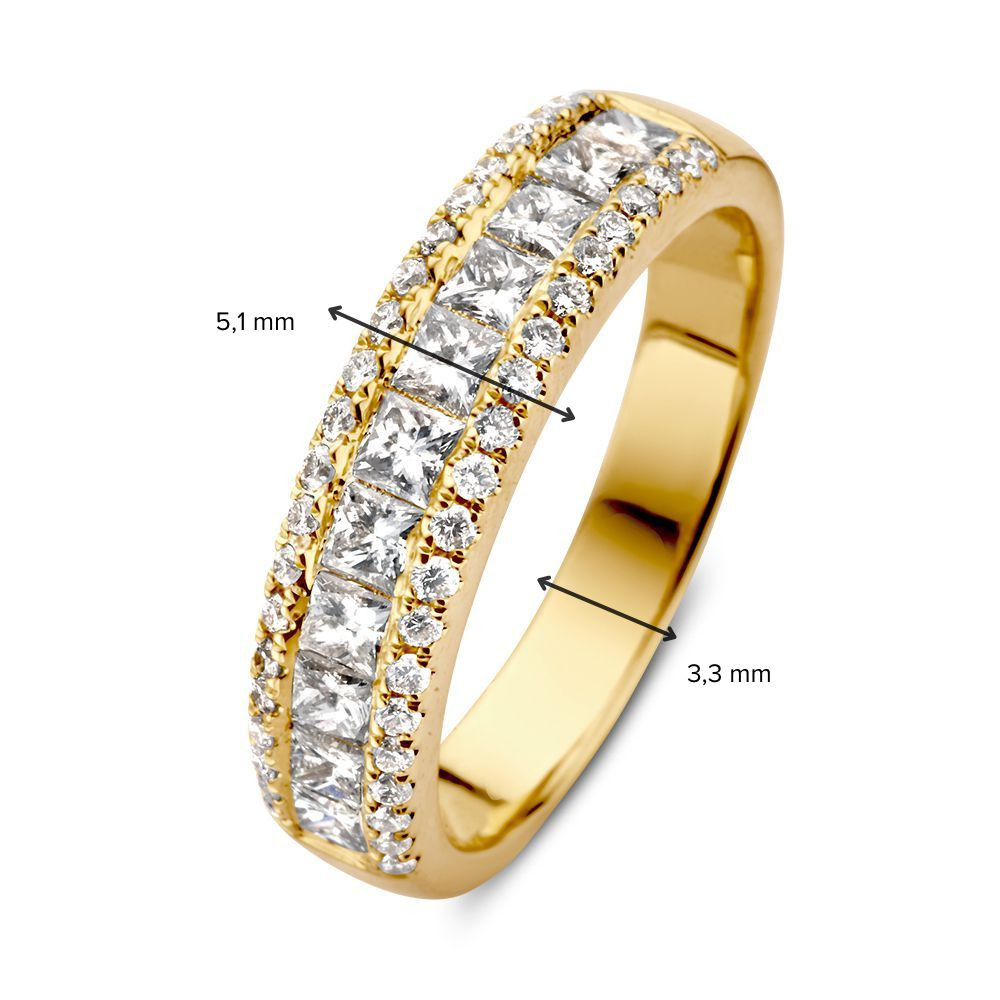 luxe-ring-van-goud-met-drie-rijen-diamanten-1-19-crt-en-5-1-mm-breed