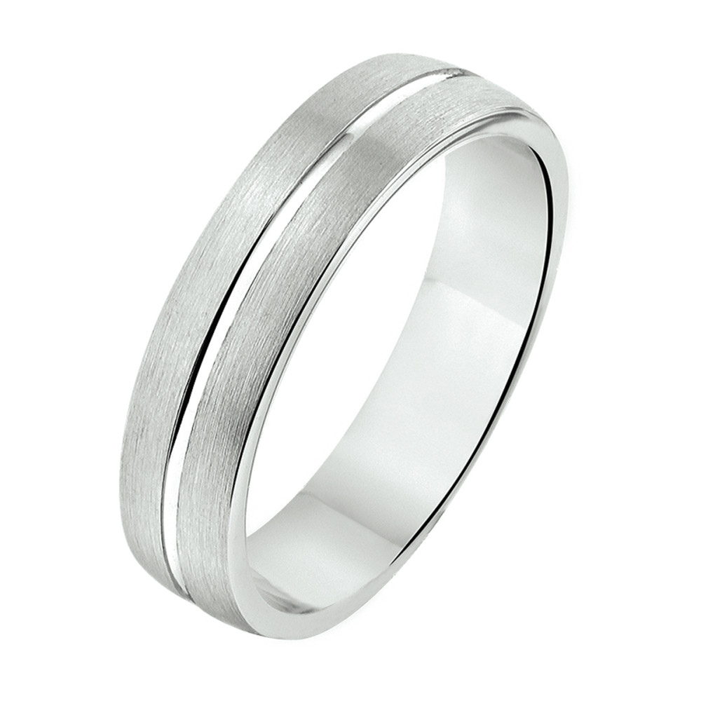 matte-gepersonaliseerde-ring-met-glanzende-baan-5-mm-breedte