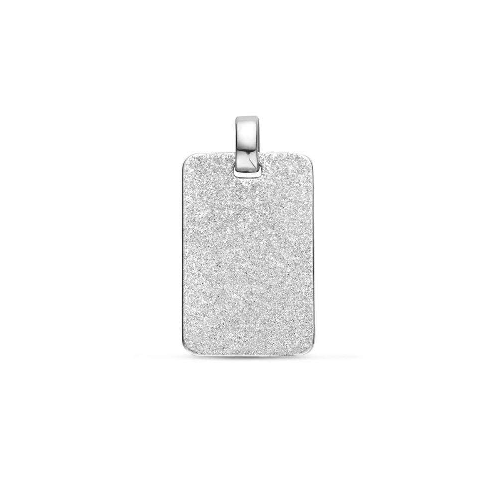 matte-zilveren-rechthoekige-graveerhanger-met-glitter-hoogte-27-mm