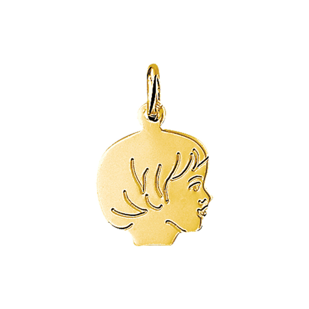 meisjes-hanger-14-karaat-goud-met-profiel-13-mm-breed-x-17-mm-hoog