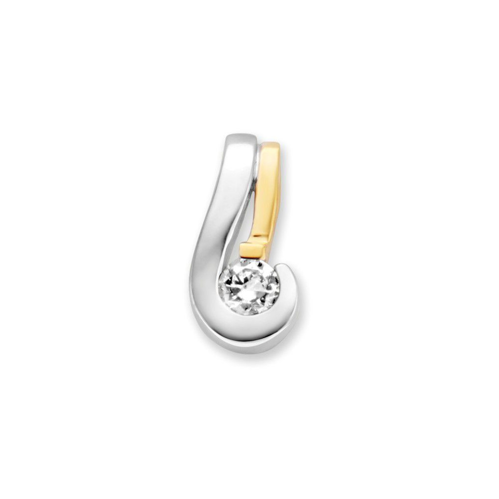 moderne-14-karaat-gouden-en-witgouden-hange-rmet-zirkonia-steen-hoogte-13-mm