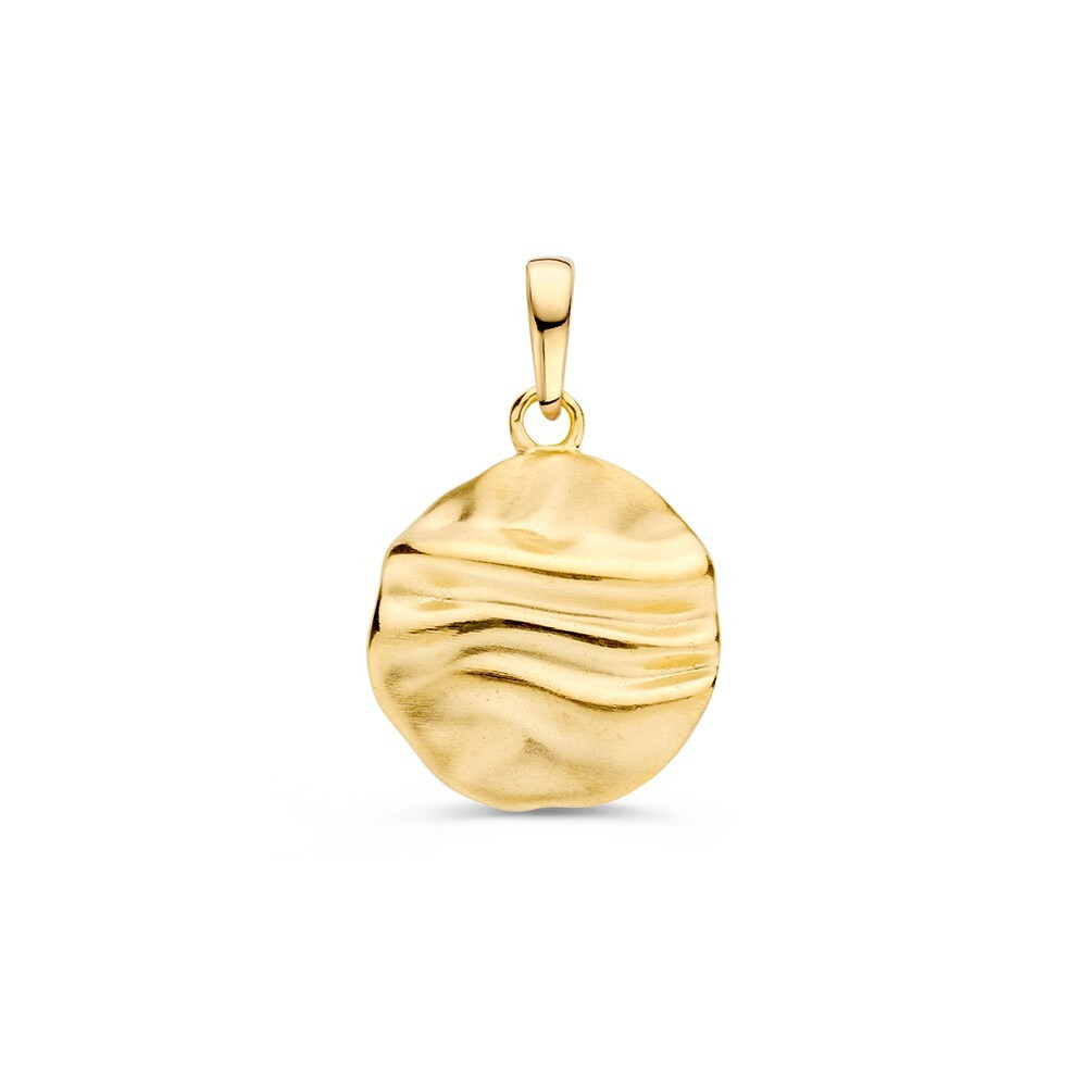 moderne-hanger-van-goud-met-rond-gehamerd-oppervlak-diameter-13-mm