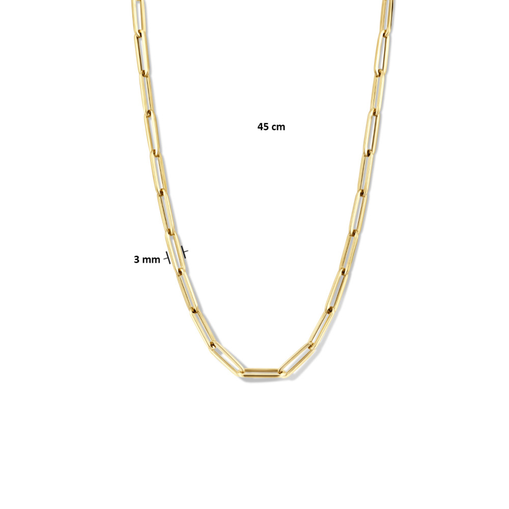 mooie-14-karaat-gouden-schakelketting-met-paperclip-schakels-3-mm-lengte-45-cm