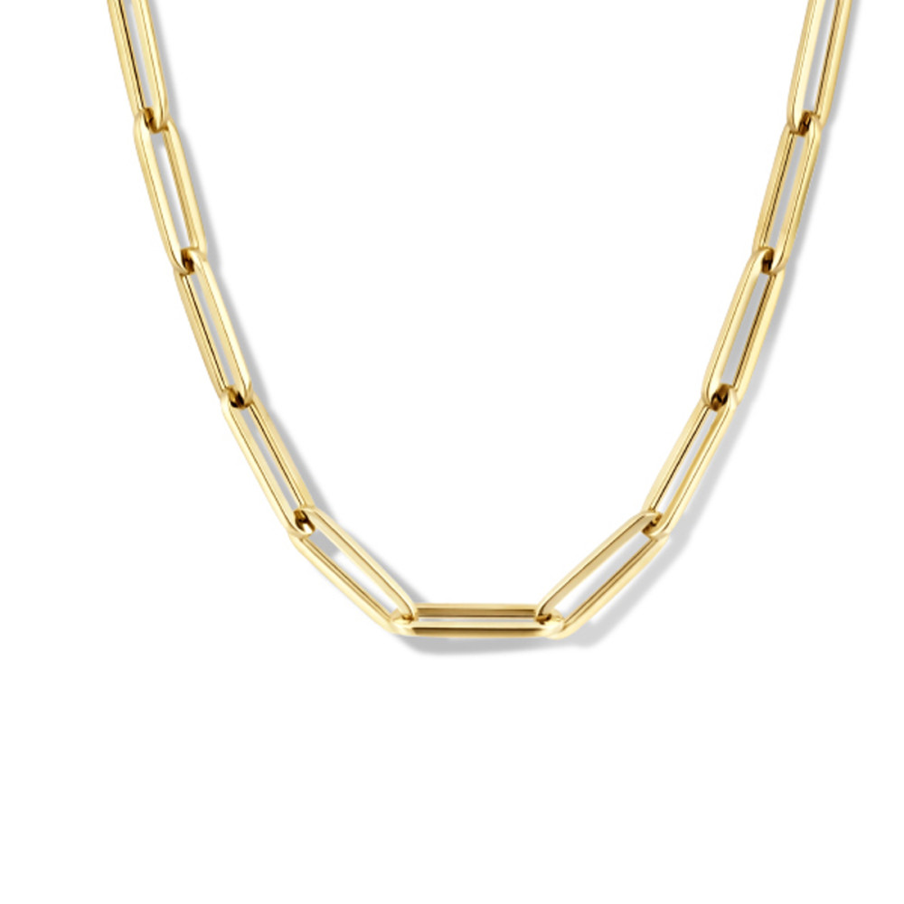 mooie-14-karaat-gouden-schakelketting-met-paperclip-schakels-3-mm-lengte-45-cm