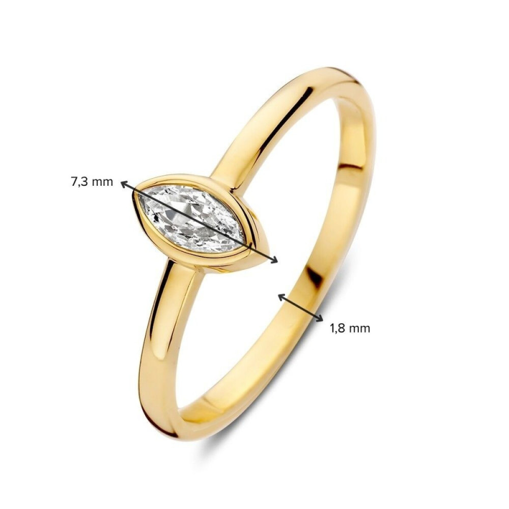mostert-huiscollectie-re128342-ring-14-karaat-goud-zirkonia-marquise-geslepen-transparant-7-3-mm-breedte