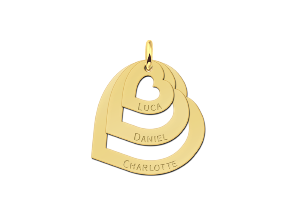 names4ever-gouden-hanger-met-drie-hartjes-met-namen-23-mm-x-23-mm