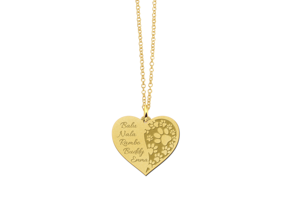 names4ever-hartjes-hanger-van-goud-met-pootafdrukken-en-namen-hoogte-19-5-mm
