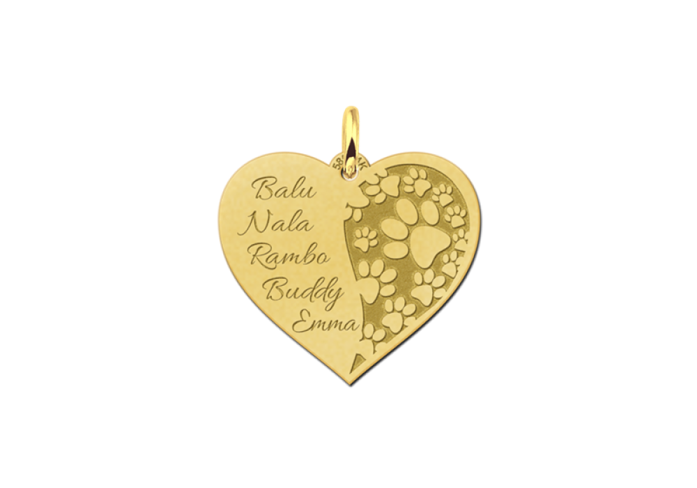 names4ever-hartjes-hanger-van-goud-met-pootafdrukken-en-namen-hoogte-19-5-mm
