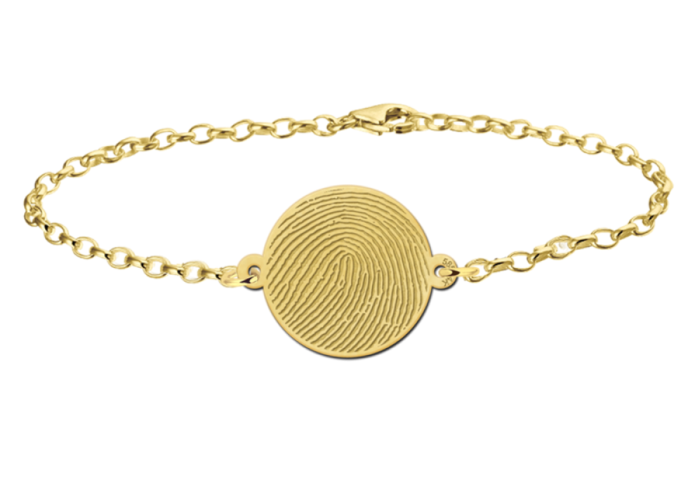 names4ever-mj010966-gouden-armband-met-ronde-vingerafdruk-hanger
