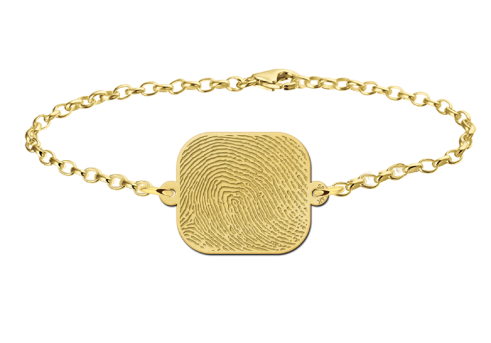 names4ever-mj010969-gouden-schakelarmband-met-rechthoekige-vingerafdrukhanger