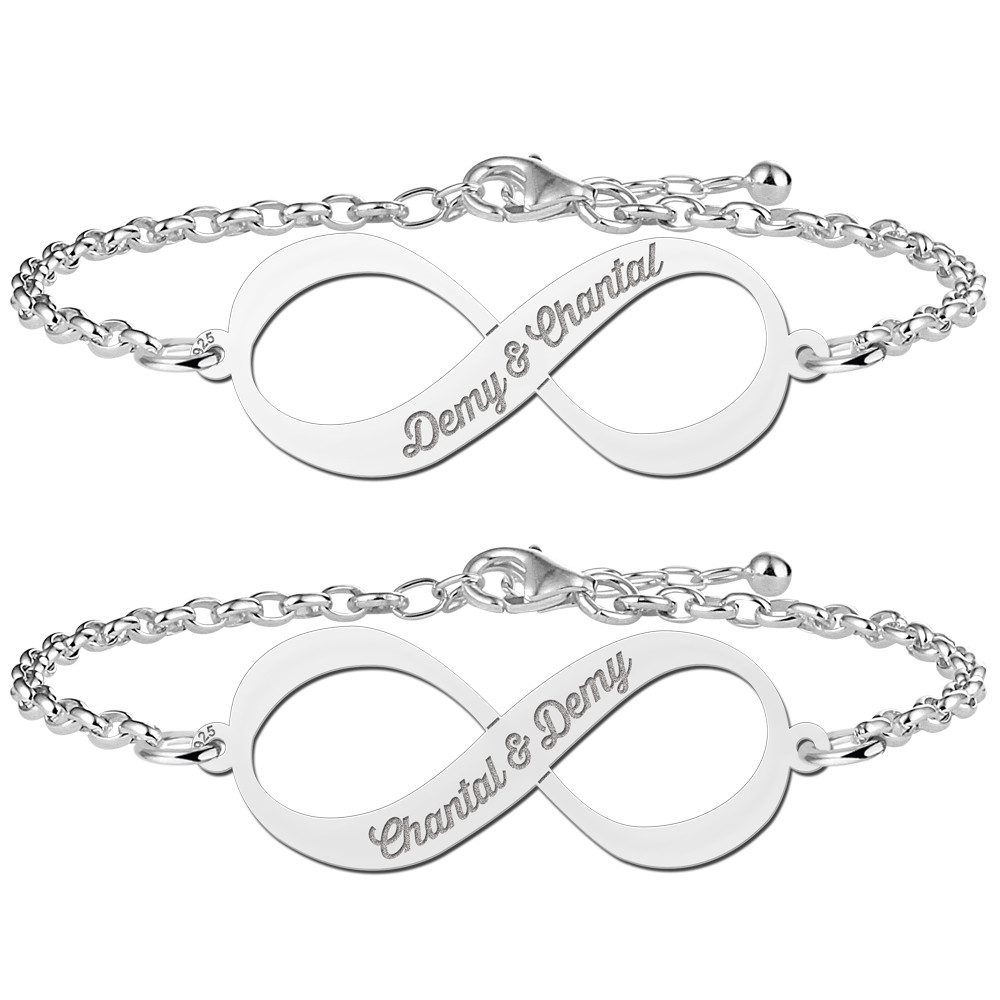 names4ever-mj016351-zilveren-gepersonaliseerde-armband-met-infinity-hanger-en-gravure-optie