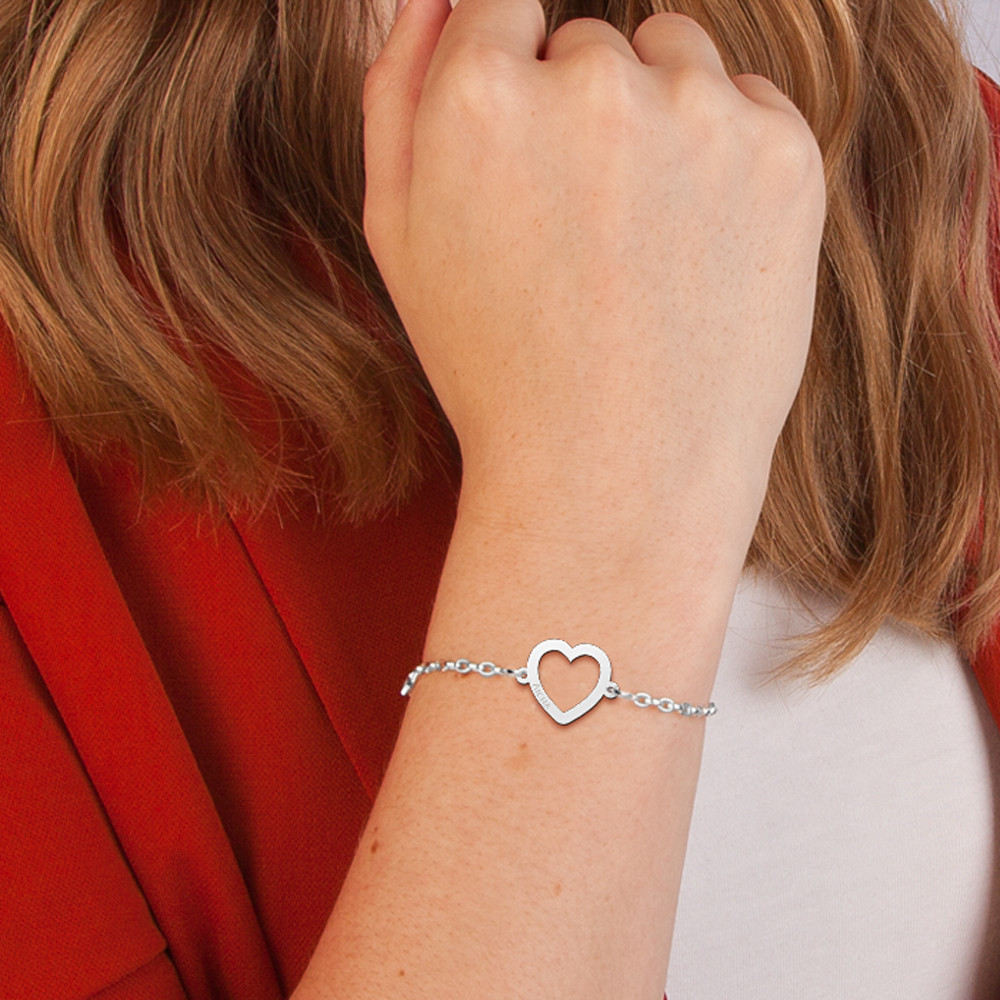 names4ever-mj016358-zilveren-armband-met-hartvormige-hanger-en-gravure-optie