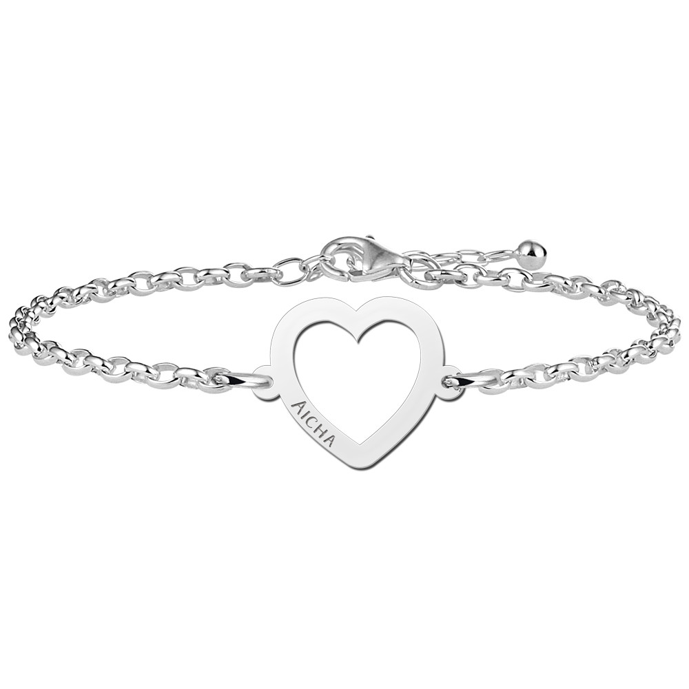 names4ever-mj016358-zilveren-armband-met-hartvormige-hanger-en-gravure-optie
