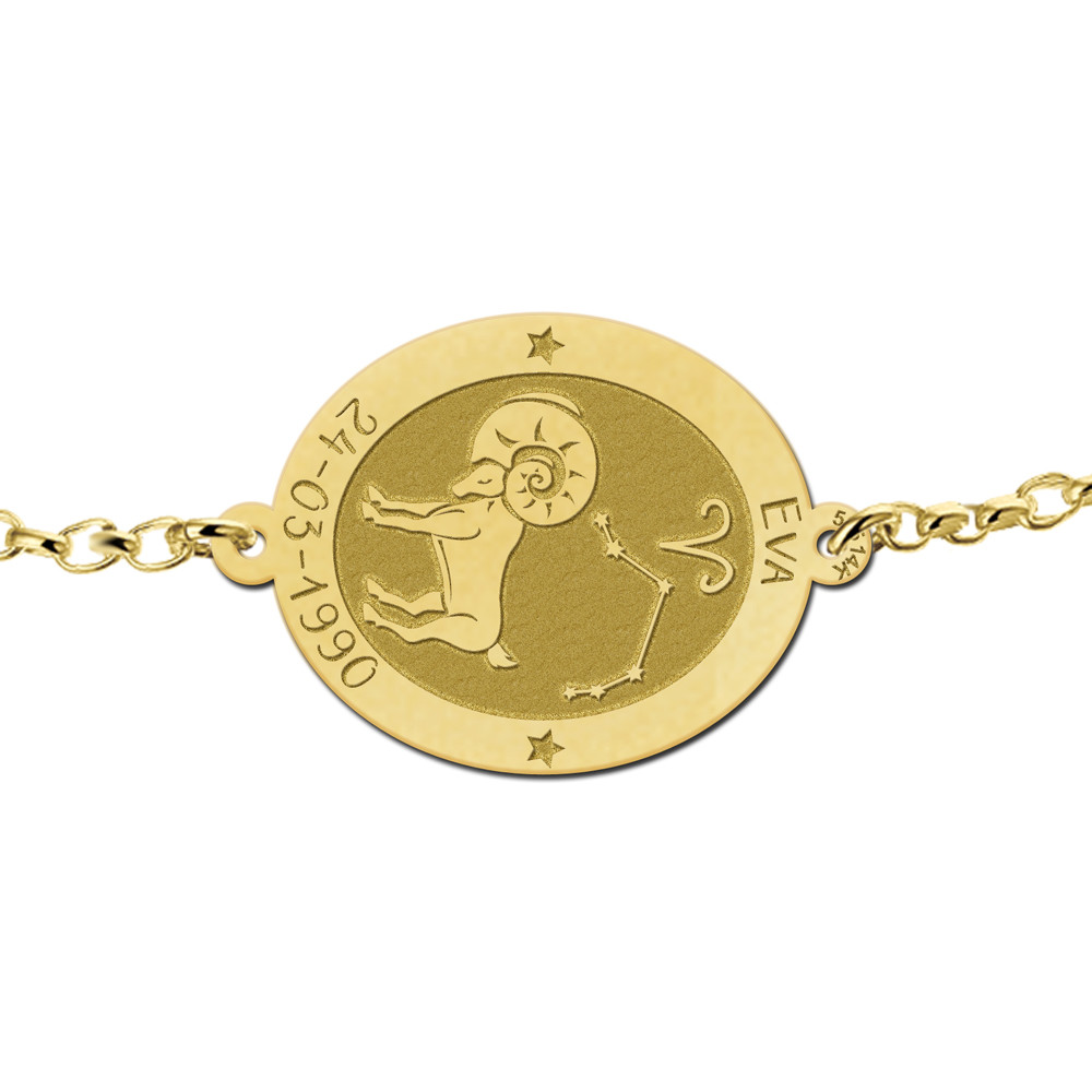 names4ever-mj016541-14-karaat-gouden-schakelarmband-met-gepersonaliseerde-ovale-hanger